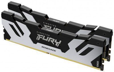 Пам'ять для настільних комп'ютерів Kingston FURY 32GB (2x16GB) DDR5 6400 MHz Renegade Silver 10745 фото