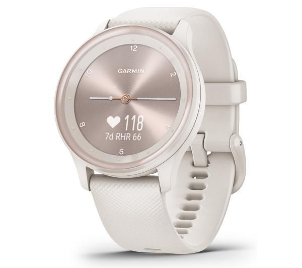 Смарт-годинник Garmin Vivomove Sport Ivory Case and S. Band w. P. Gold Accents 10366 фото