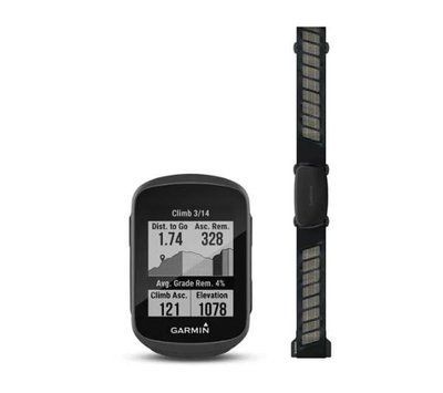 Навігатор для велосипеда Garmin Edge 130 Plus HRM Bundle 10368 фото