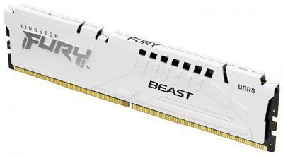 Пам'ять для настільних комп'ютерів Kingston FURY 32 GB DDR5 6000 MHz Beast White 10801 фото