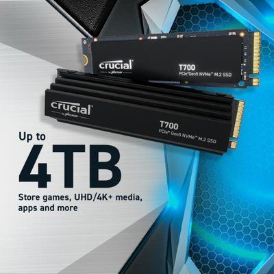 SSD накопичувач Crucial T700 4 TB with heatsink 10503 фото