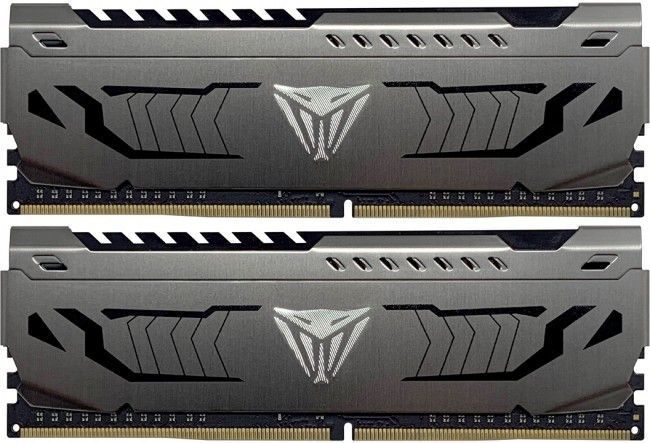 Пам'ять для настільних комп'ютерів PATRIOT 64 GB (2x32GB) DDR4 3600 MHz Viper Steel  10751 фото