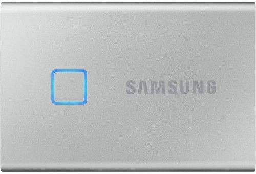 SSD накопичувач Samsung T7 Touch 1 TB Silver  10652 фото