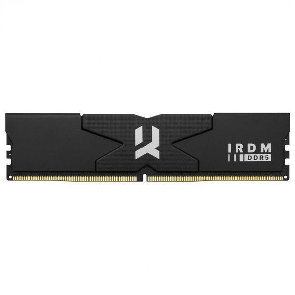 Пам'ять для настільних комп'ютерів GOODRAM 64 GB (2x32GB) DDR5 6800 MHz IRDM Black 10754 фото