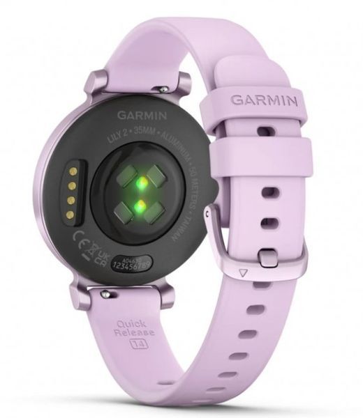 Смарт-годинник Garmin Lily 2 Metallic Lilac with Lilac Silicone Band 10336 фото