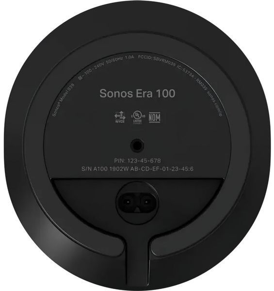Smart колонка Sonos Era 100 Black 1073 фото