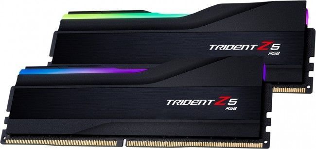 Пам'ять для настільних комп'ютерів G.Skill 32 GB (2x16GB) DDR5 5600 MHz Trident Z5 RGB Black 10706 фото