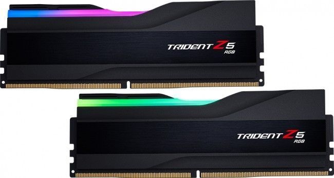 Пам'ять для настільних комп'ютерів G.Skill 32 GB (2x16GB) DDR5 5600 MHz Trident Z5 RGB Black 10706 фото