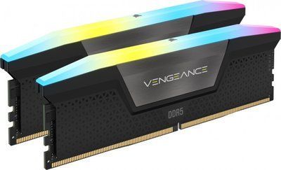 Пам'ять для настільних комп'ютерів Corsair 32 GB (2x16GB) DDR5 6400 MHz Vengeance RGB 10707 фото
