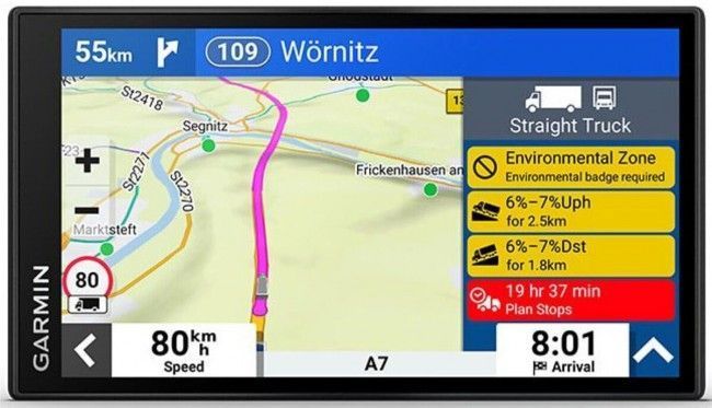 GPS-навігатор автомобільний Garmin DezlCam LGV710 MT-D Європа 10854 фото