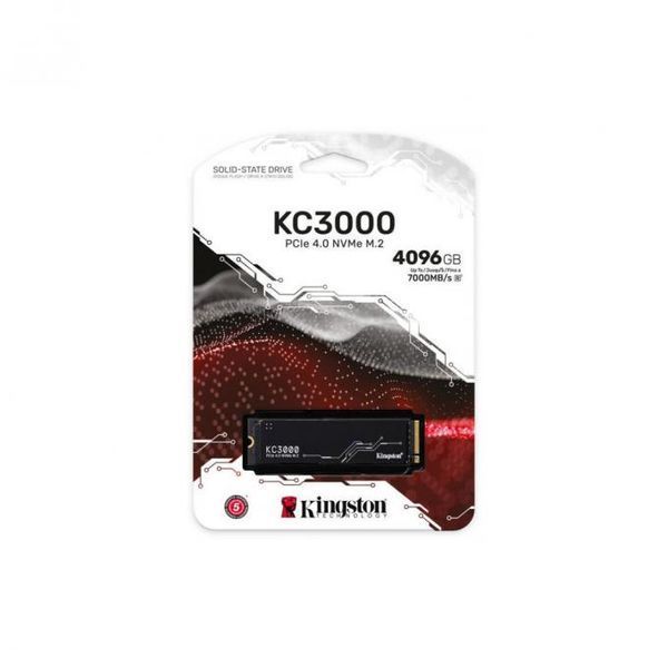 SSD накопичувач Kingston KC3000 4096 GB 10510 фото