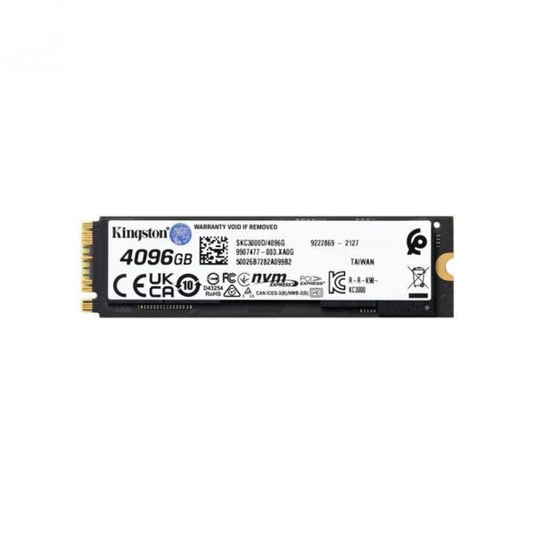 SSD накопичувач Kingston KC3000 4096 GB 10510 фото