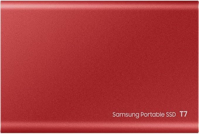 SSD накопичувач Samsung T7 2 TB Red 10661 фото