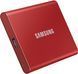 SSD накопичувач Samsung T7 2 TB Red 10661 фото 1