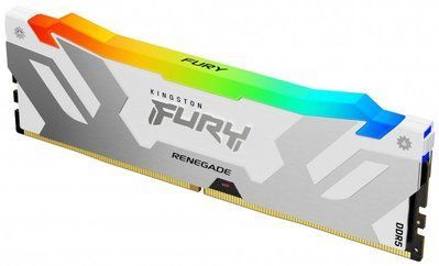 Пам'ять для настільних комп'ютерів Kingston FURY 64 GB (2x32GB) DDR5 6400 MHz Renegade Silver/White RGB 10863 фото