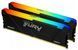 Пам'ять для настільних комп'ютерів Kingston FURY 32 GB (2x16GB) DDR4 3200 MHz Beast RGB Black 10674 фото 1