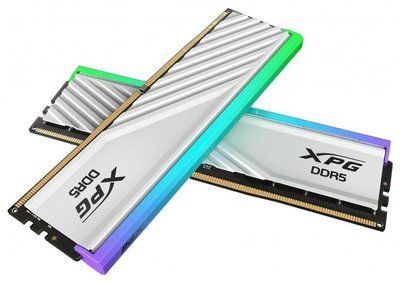 Пам'ять для настільних комп'ютерів ADATA 32 GB (2x16GB) DDR5 6400 MHz XPG Lancer Blade RGB White 10777 фото