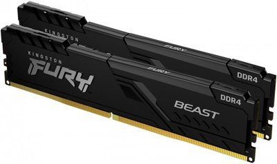Пам'ять для настільних комп'ютерів Kingston FURY 64 GB (2x32GB) DDR4 3200 MHz Beast 10678 фото