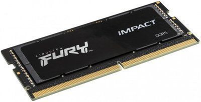 Пам'ять для ноутбуків Kingston FURY 32 GB (2x16GB) SO-DIMM DDR5 5600 MHz Impact 10679 фото