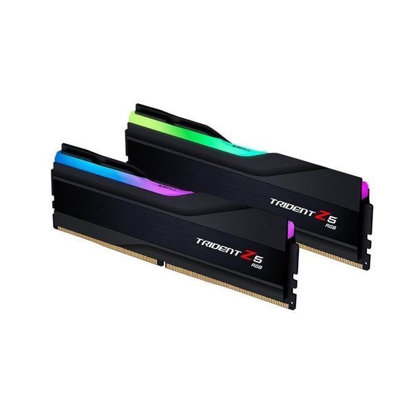Пам'ять для настільних комп'ютерів G.Skill 32 GB (2x16GB) DDR5 6000 MHz Trident Z5 RGB Black 10781 фото