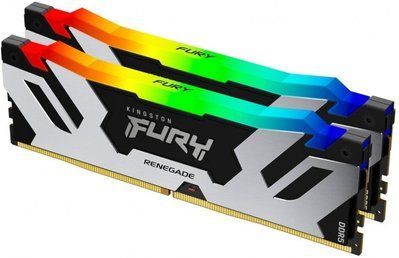 Пам'ять для настільних комп'ютерів Kingston FURY 32 GB (2x16GB) DDR5 6000 MHz Renegade RGB 10739 фото