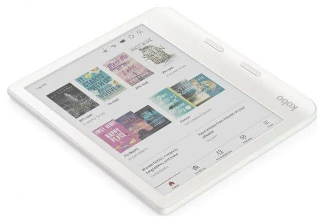 Електронна книга з підсвічуванням Kobo Libra Colour White 10836 фото