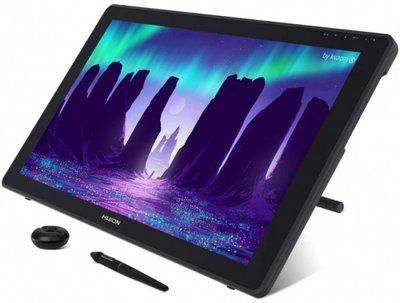 Монітор-планшет Huion Kamvas 22 Plus + рукавиця 10130 фото