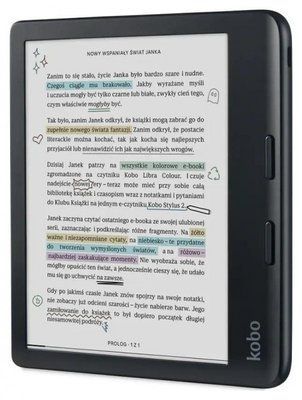 Електронна книга з підсвічуванням Kobo Libra Colour Black 10837 фото