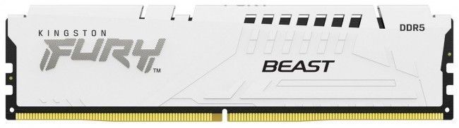 Пам'ять для настільних комп'ютерів Kingston FURY 64 GB (2x32GB) DDR5 5200 MHz Beast EXPO White 10693 фото